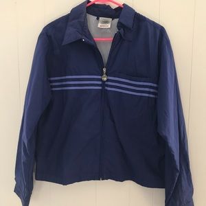 • 90s classic Adidas royal blue windbreaker •